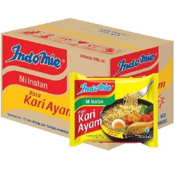 

TERLARIS INDOMIE MIE KARI AYAM 72 GR KARTON Siap kirim
