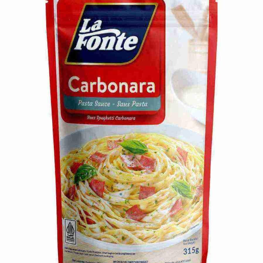 

La Fonte Saus Pasta Carbonara 315Gr