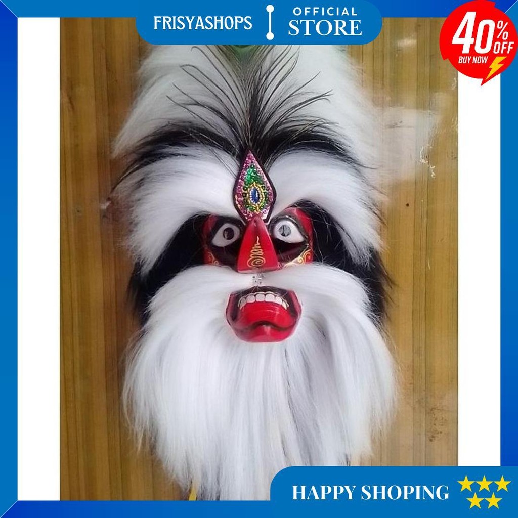 Termurah Topeng Ganong Pakem/Ganongan Pakem/Bujang Ganong Termurah