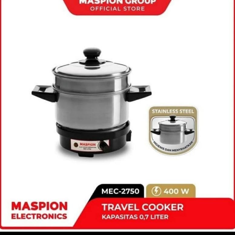 panci listrik maspion multi cooker MEC 2750