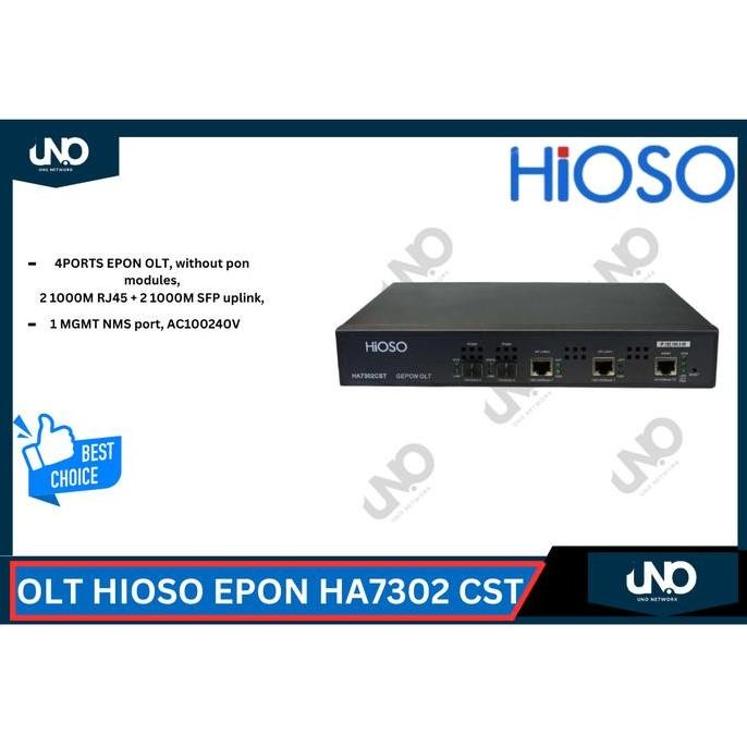Olt Epon Hioso 2 Pon | Epon Olt Hioso 2 Port New Stok