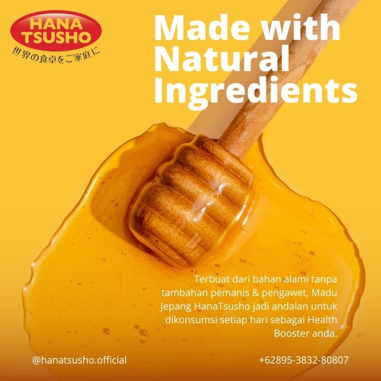 

Fbn Paket Hemat Beli 3 Gratis 1 Madu Murni Jepang Hanatsusho 1 Kg (Checkout 4 Botol Untuk Buy 3 Free 1) Wes-24