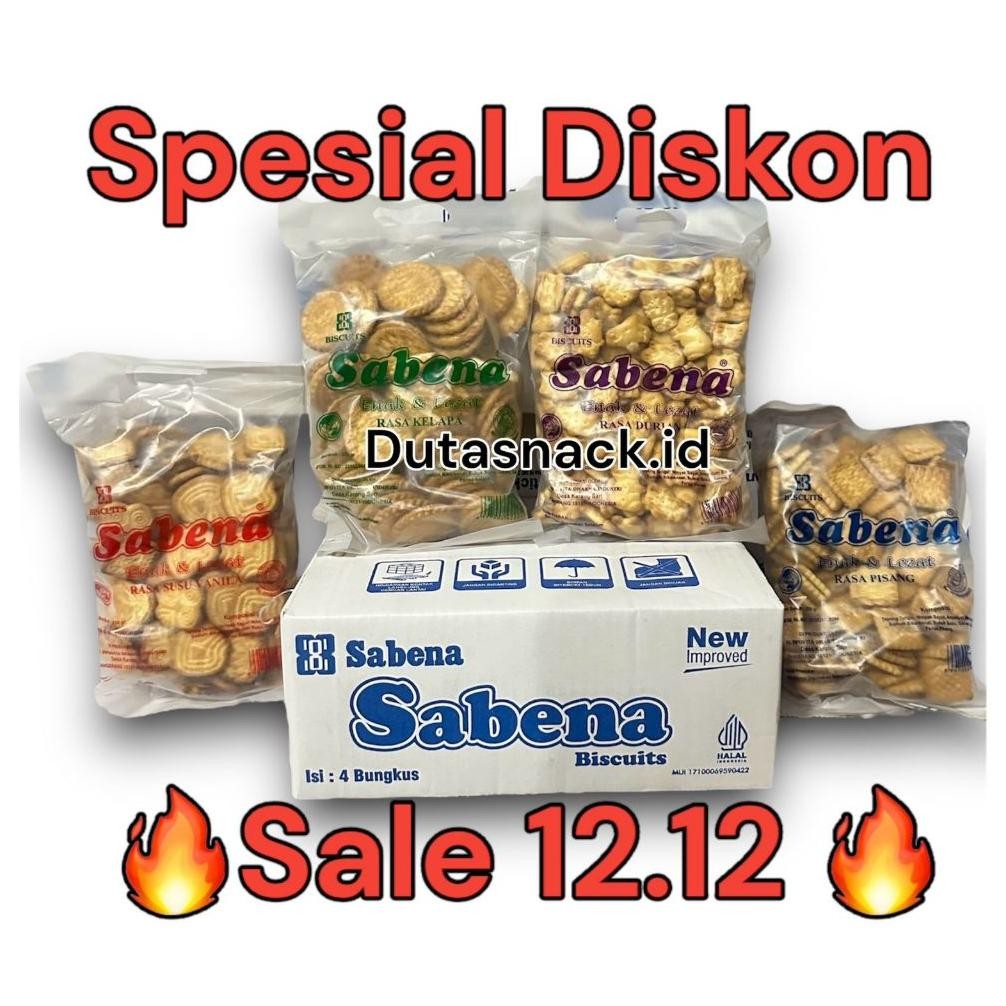 

Sabena Biskuit New Isi 4 Kantong 4 Rasa Biscuits Mix Total 1 Kilogram [Creator1]