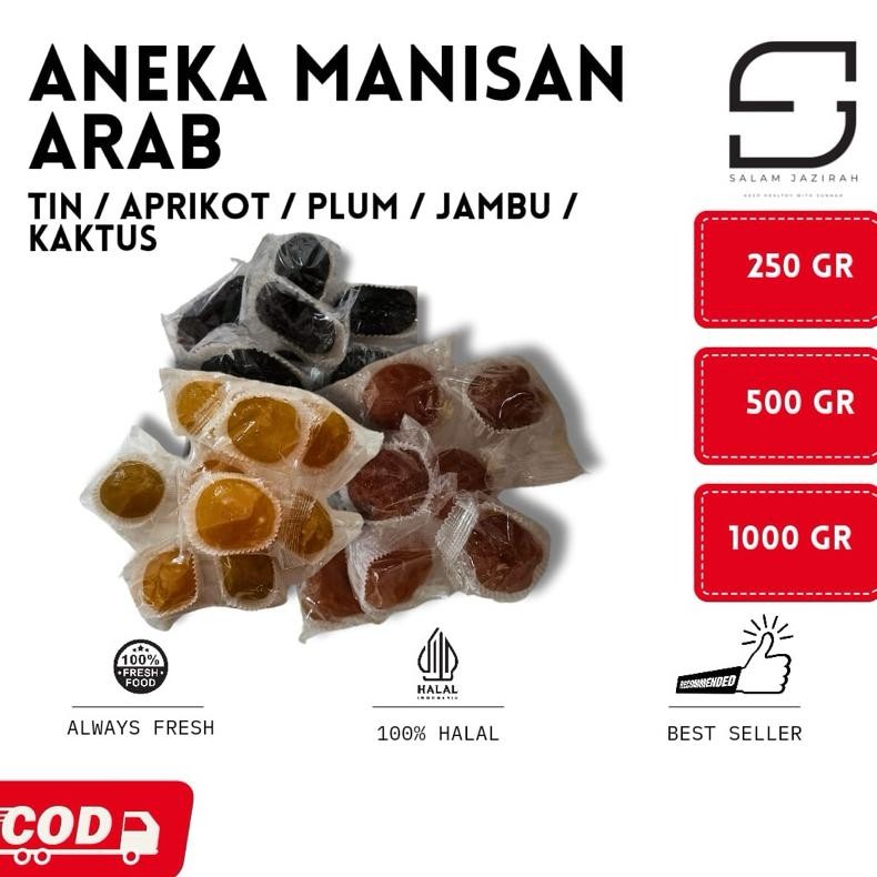 

Manisan Buah Tin / Manisan Plum / Manisan Aprikot / Manisan Jeruk Original || Oleh-Oleh Haji & Umroh
