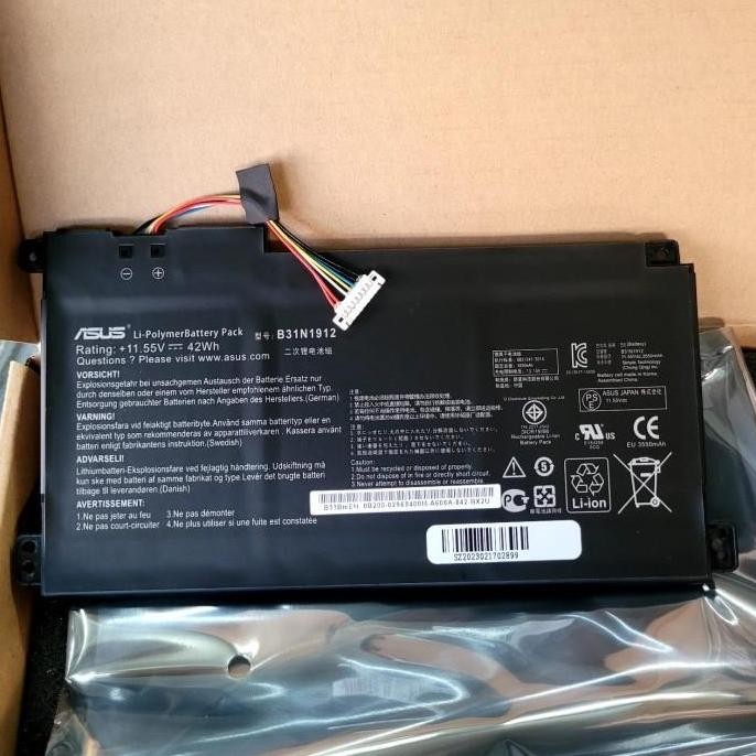 Baterai Laptop Asus Vivobook E410 E410Ma L410Ma E510 L510 New New Stok