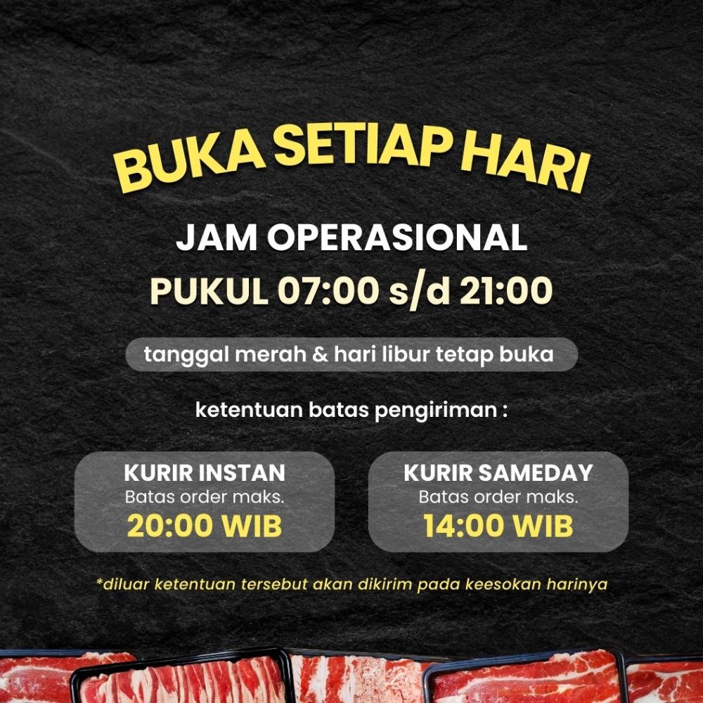

{Salt} Daging Tetelan Sapi 500Gr - Brothermeatshop Un-1