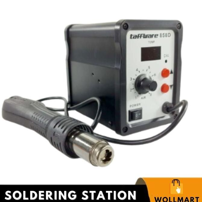 Desoldering Station Hot Gun Heat Gun Blower Pemanas Digital