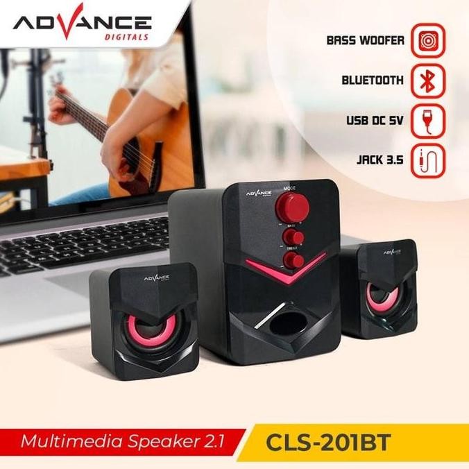 JH8 Speaker Advance CLS-201 CLS-201BT Bluetooth Super Bass CLS201 CLS201BT