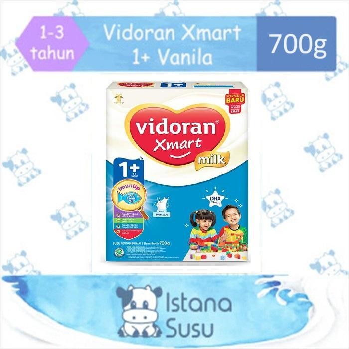 

Mb Vidoran Xmart 1+ / 3+ / 5+ Vanila Madu Cokelat 925G & 700G Susu Formula