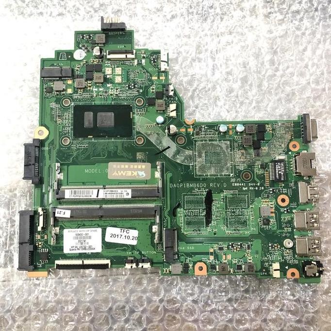Motherboard Hp Pavilion 14-Bs 240 G6 Core I3 New Stok