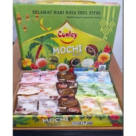 

Cuci Gudang fb-4 Hampers Idul Fitri Lebaran Kue Mochi Conley Isi 30 mix Hemat Terlaris
