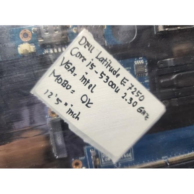 Motherboard Dell Latitude E7250 Core I5-5300U New Stok