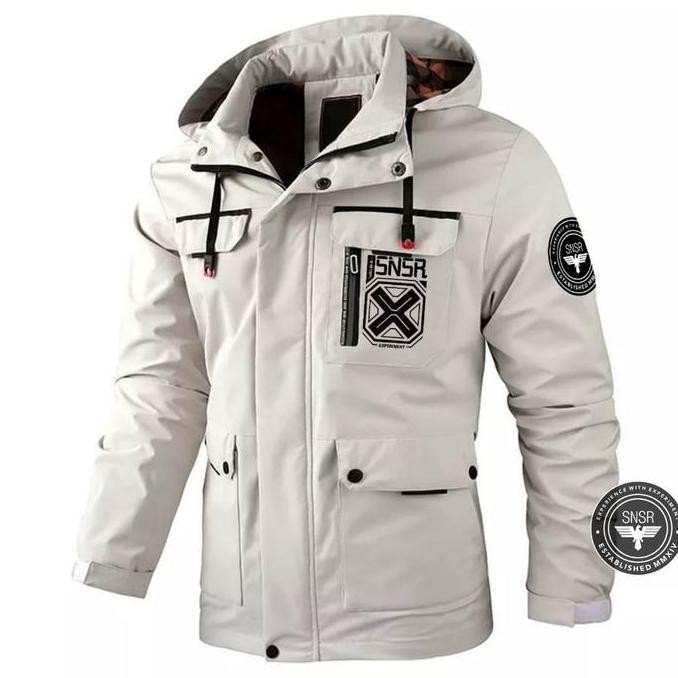 Jaket Pria Wanita Parka Original Sensor Katun Musim Dingin Semi Casual Blazer Distro Panjang Keren P