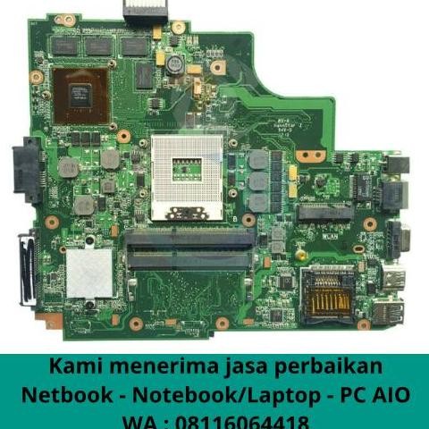 Motherboard Asus X43 X43S A43S K43 K43S K43Sv Rev.2.2 2.0 Vga Nvidia New Stok