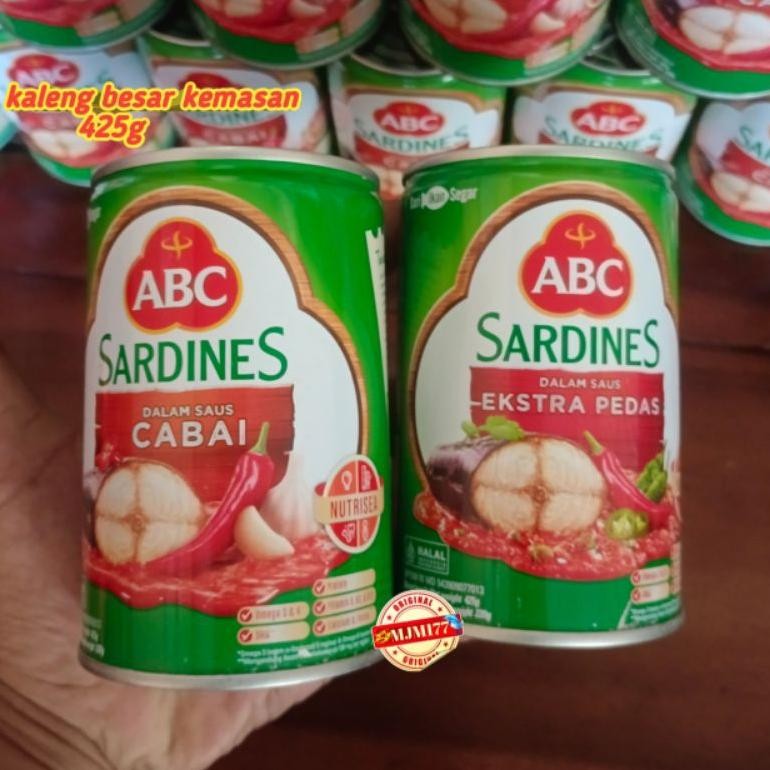 

RHH-1823 re-65 Sarden ABC extra pedas 425gram Best seller Hemat Original