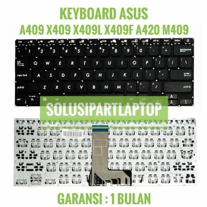 Keyboard Asus 14 A416 A416J A416Jp A416Ja A416Ma A416Ep A409 Black New Stok