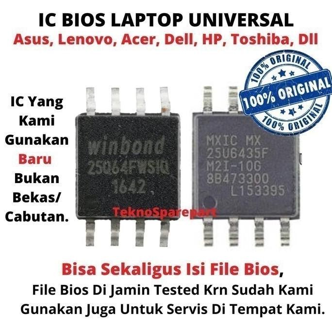Ic Bios Laptop Dell Inspiron 14 3000 New Original New Stok