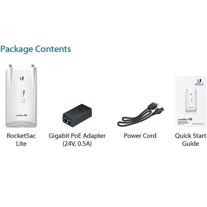 Ubiquiti Rocket M5 Ac Lite /Rm5 Ac/ R5Ac-Lite/ Rocketm5Ac/ Rm5Ac-Lite New Stok