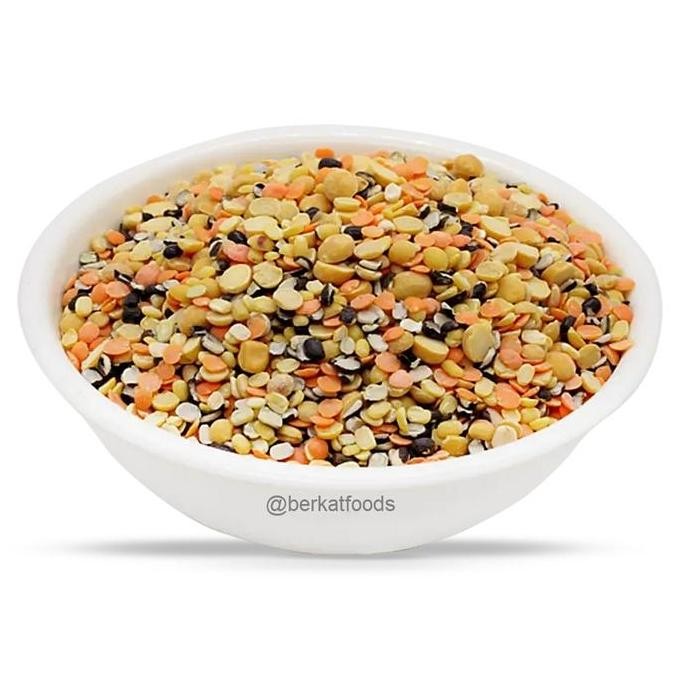 

:=:=:=:=] Panchratna Mix Dal / Five Mixed Lentils Daals / Panchratan Panchmel Dhal / Moong Masoor Toor Chana Urad