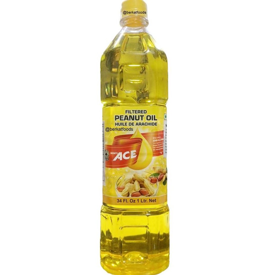 

$+$+$+$+] Peanut Oil Ace India / Groundnut Ka Tel Filtered / Minyak Kacang Tanah