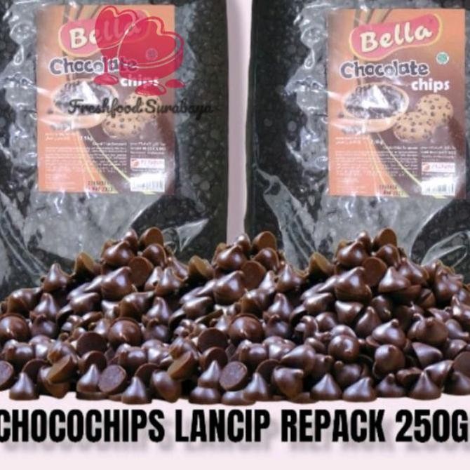 

collata chocochips kerucut repack 250gram