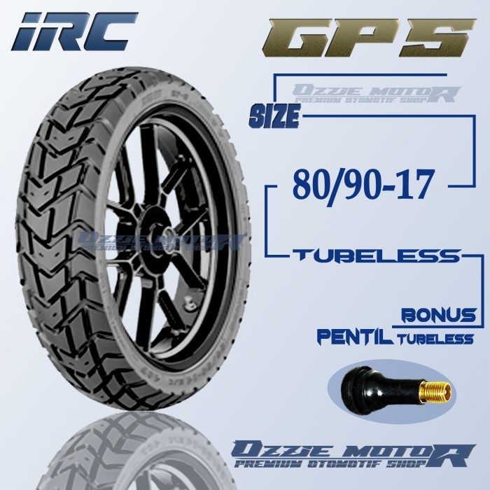 Irc Gp5 80/90-17 Ring 17 Ban Motor Bebek Tubeless Dual Purpose Supra #Gratisongkir #Sale #Discount