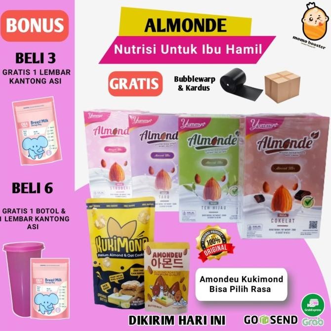 

[janin sehat hamil] almom almonde premium almond milk termurah