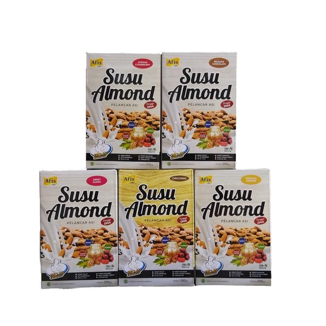 

afis life - susu almond 200g with flavour termurah