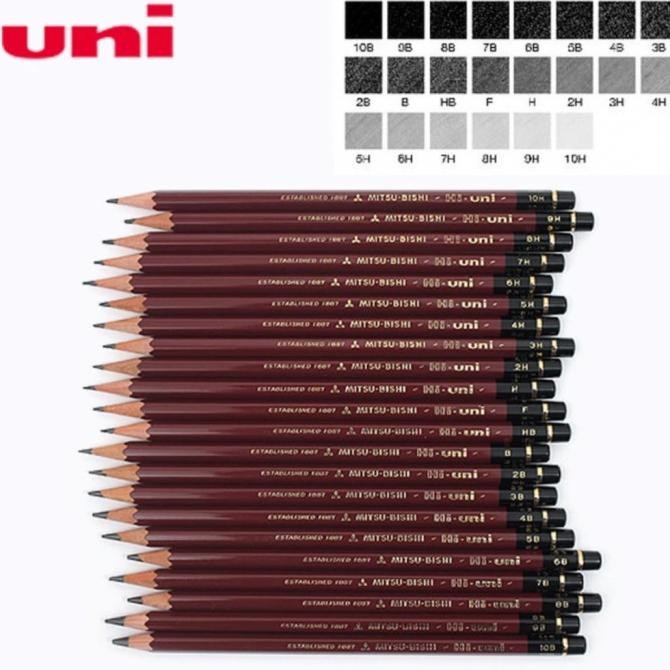 Ready Mitsubishi Hi-Uni Pencil