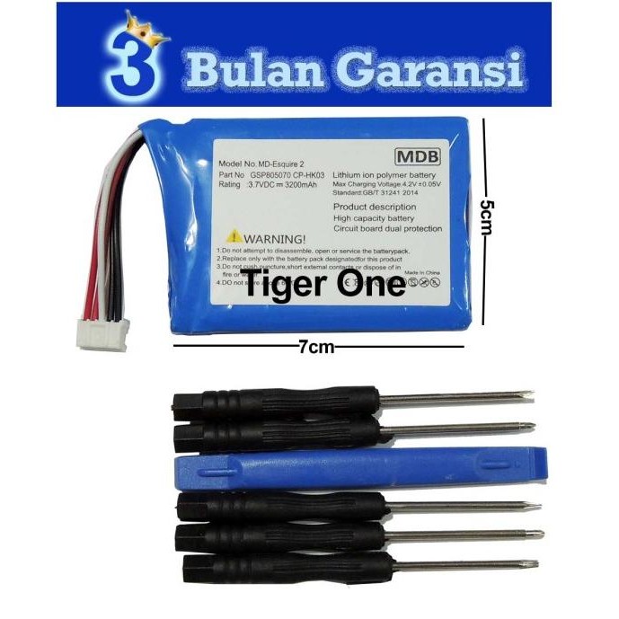 MDB Baterai Speaker Harman Kardon Esquire 2 MD-Esquire 2 GSP805070 Terlaris