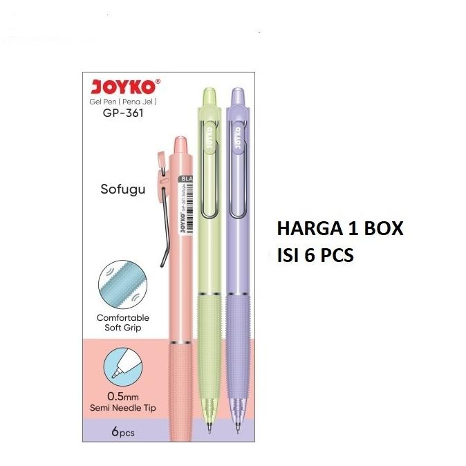 

Produk Baru!! Gel Pen Pulpen Pena Joyko GP-361 Sofugu Gel 0.5 mm