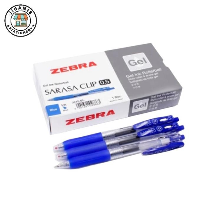 

Pulpen Pen Zebra Sarasa Clip Gel Size 0.5 Bolpen Stok Terbatas