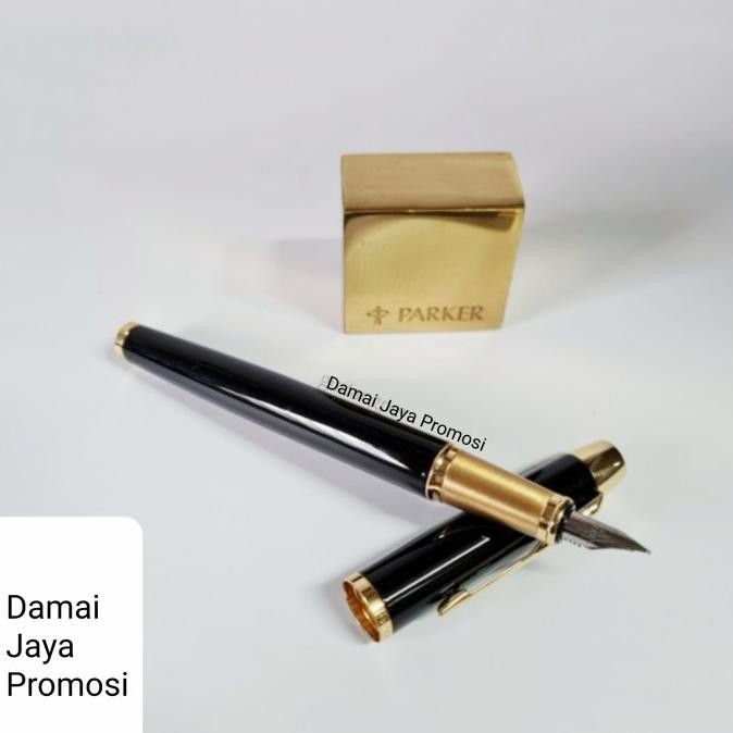 

Pulpen Parker Original Im Lq Black Ct ( Klip Silver) Fountain Pen Stok Terbatas