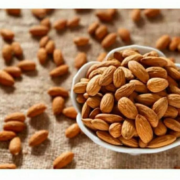 

[blue diamond] 500g kacang almond mentah utuh termurah