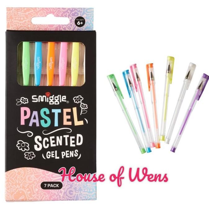 

Produk Baru!! SMIGGLE PASTEL SCENTED GEL PEN - PULPEN WARNA SMIGGLE