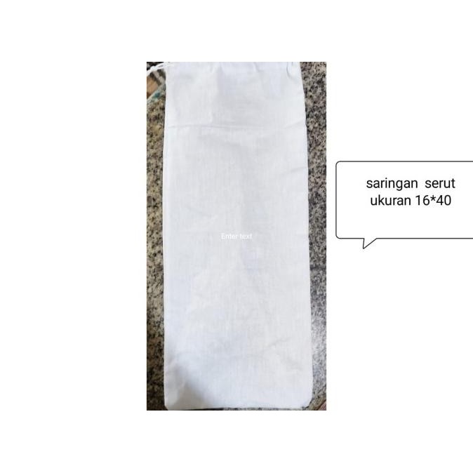 

kain saringan serut kedelai almond/saringan tea kopi susu termurah