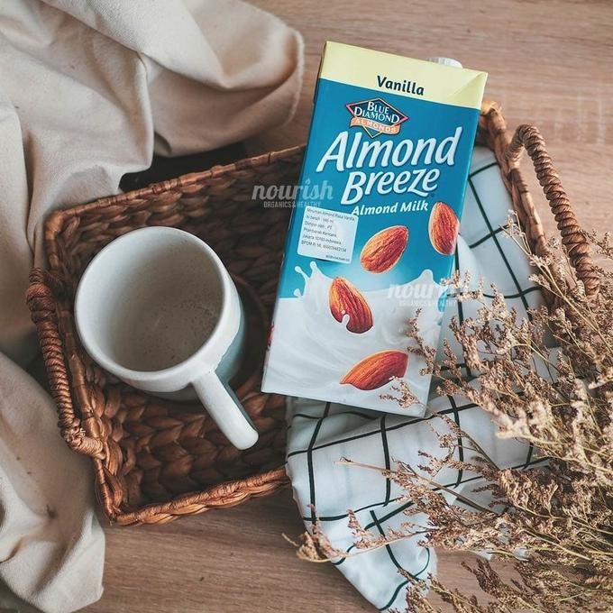 

blue diamond, almond breeze almond milk vanilla 946ml termurah
