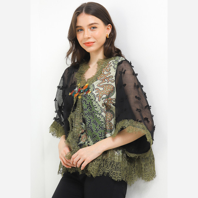 LUIRE by Raden Sirait Kartini Cardi Batik Wanita