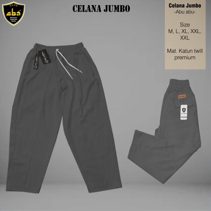 New 100% Originalll Celana Sirwal Panjang Pria Dewasa Jumbo Putih Sholat Perlengkapan Haji Terbaru B