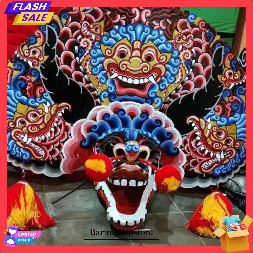 

Bisa Cod Cuci Gudang Barongan Rampak Telon Jamang Cat Air Brush Bonus Kemul Panjang Dan Pentul Tinggal Pakai Ukuran Anak Promo Barongan Plipit Romo Mainan Anak Barongan Anak Sd Brongan Plipit Premium / Barongan Spon Caplok Kain Panjang / Barongan Ponorogo