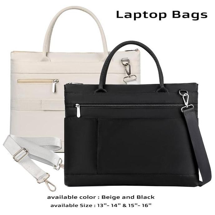 Tas Selempang Laptop / Tas Jinjing Laptop Tas Bahu Bisnis Wanita Dan Pria Tas File Messenger Berkapa