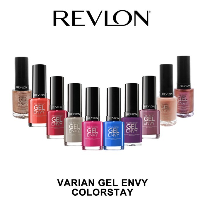 PROMO REVLON COLORSTAY GEL ENVY CAT KUKU NAIL POLISH GEL KUKU KUTEK KUTEKS
