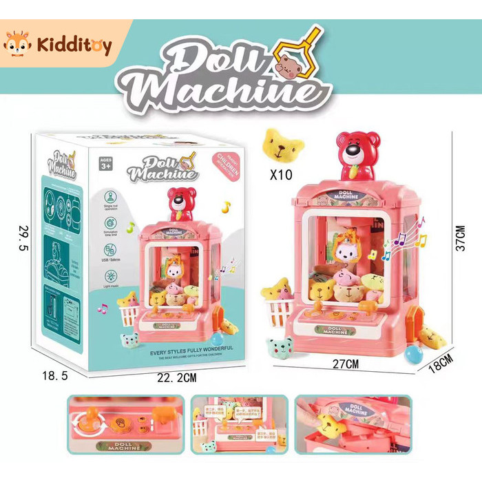 HOT SALE Mainan Mesin Capit Mini Claw Machine Mainan Mesin Capit Boneka