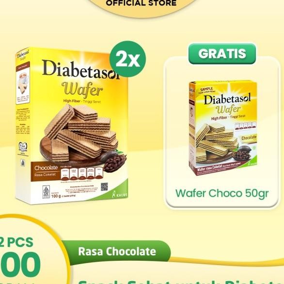 

Buy 2 Diabetaol Wafer Chocolate 250G Free Ample Wafer 50G