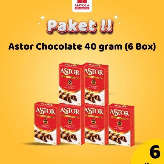 

Ator Wafer Chocolate 40 Gram 6 Bo