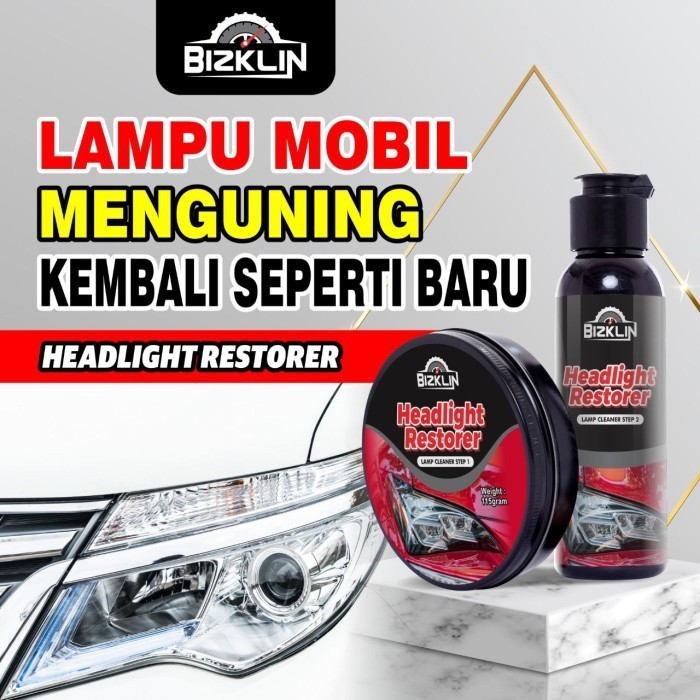 Ready Headlamp Headlight Restorer Pengkilap Pembersih Mika Kuning Lamp Mobil
