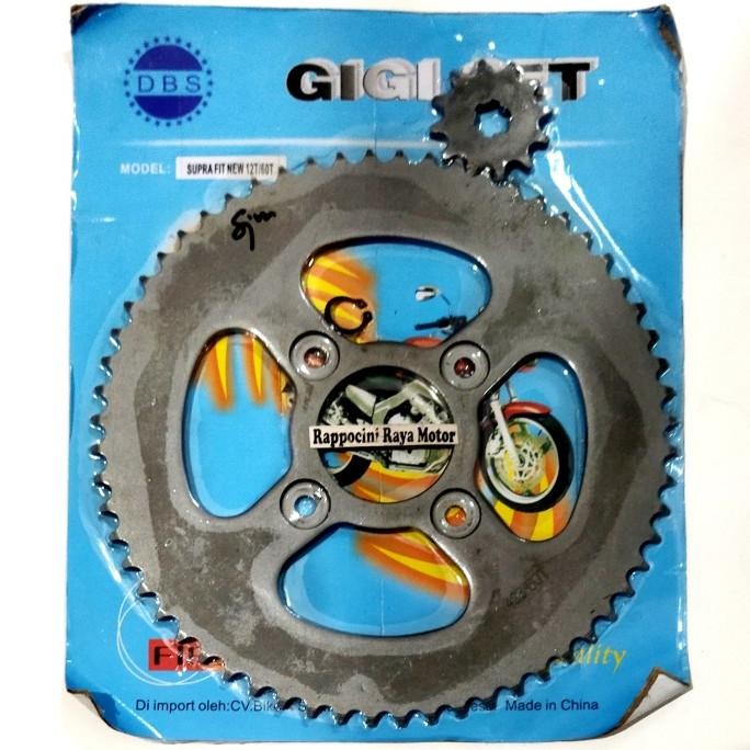 =+=+=+] GIR DEPAN & BELAKANG SUPRA FIT NEW 428 - 12T & 60T