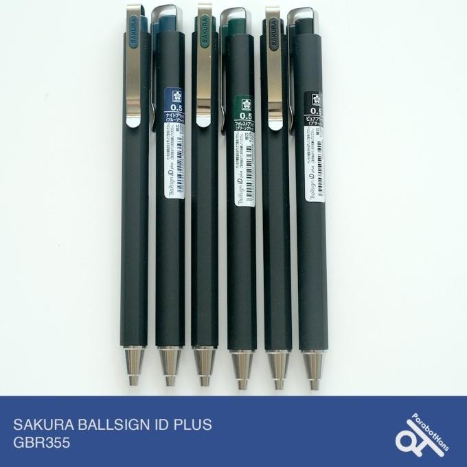 

Produk Baru!! PULPEN SAKURA BALLSIGN ID PLUS 0,5mm (GBR355)