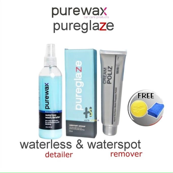 Purewax Waterspot | Membersihkan Jamur Kaca