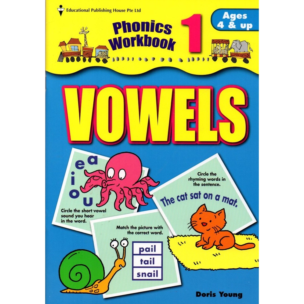 

TERBARU Phonics Work Book 1 Vowels